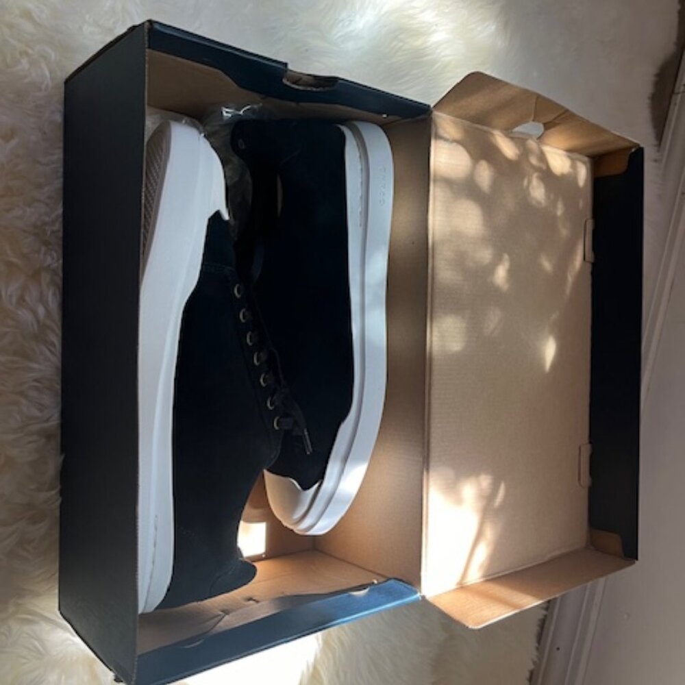 Cole Haan Men's Grandpro Rally Cap Toe Sneaker-Black